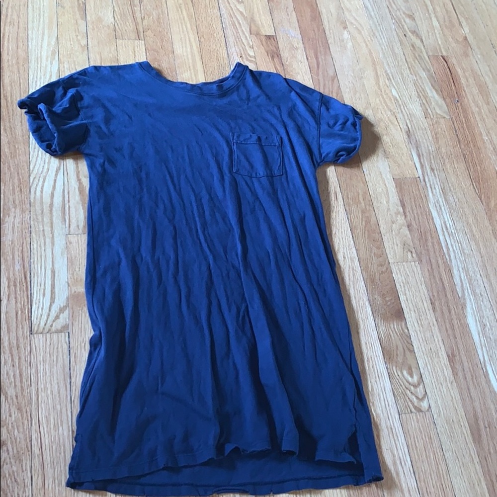 Navy Abercrombie T-Shirt Dress
